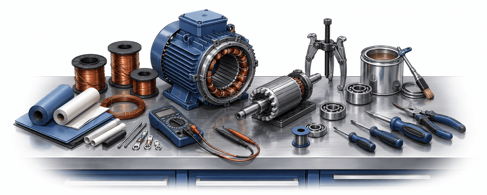 BOBİNAJ VE ELEKTRİK MOTOR TAMİRCİLERİ